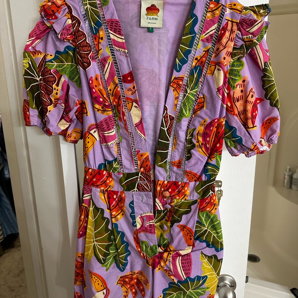 FARM Rio Multicolor Tropical Jumpsuit